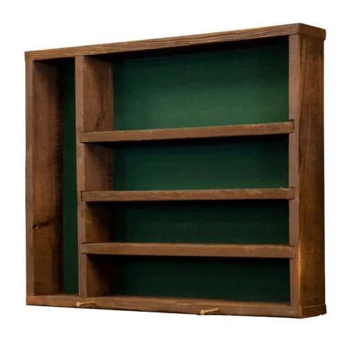 Reclaimed Wood Pool Ball and Accessory Rack