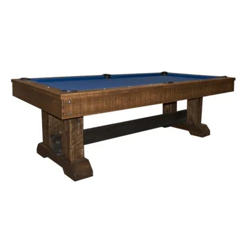 Olhausen Billiards Railyard Pool Hickory With Matte Railyard Finish