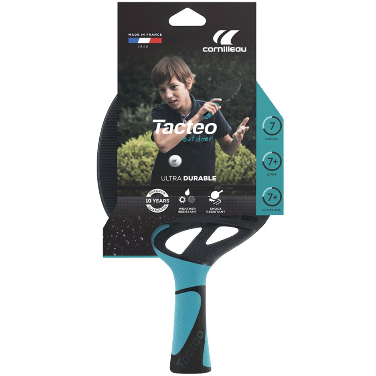 Tacteo 50 Outdoor Ping Pong Paddle - Cornilleau - Image 2