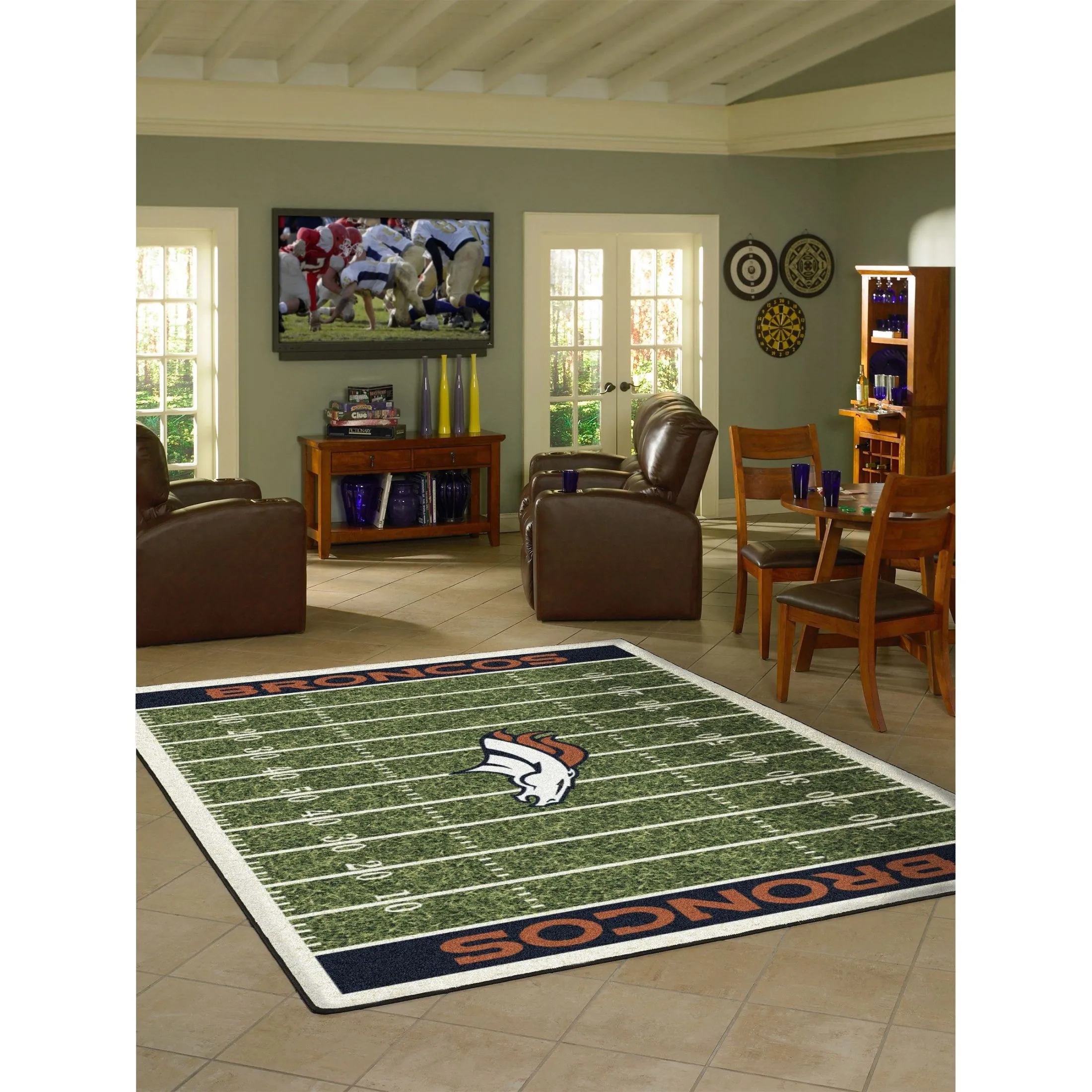 DENVER BRONCOS HOMEFIELD RUG - Image 2