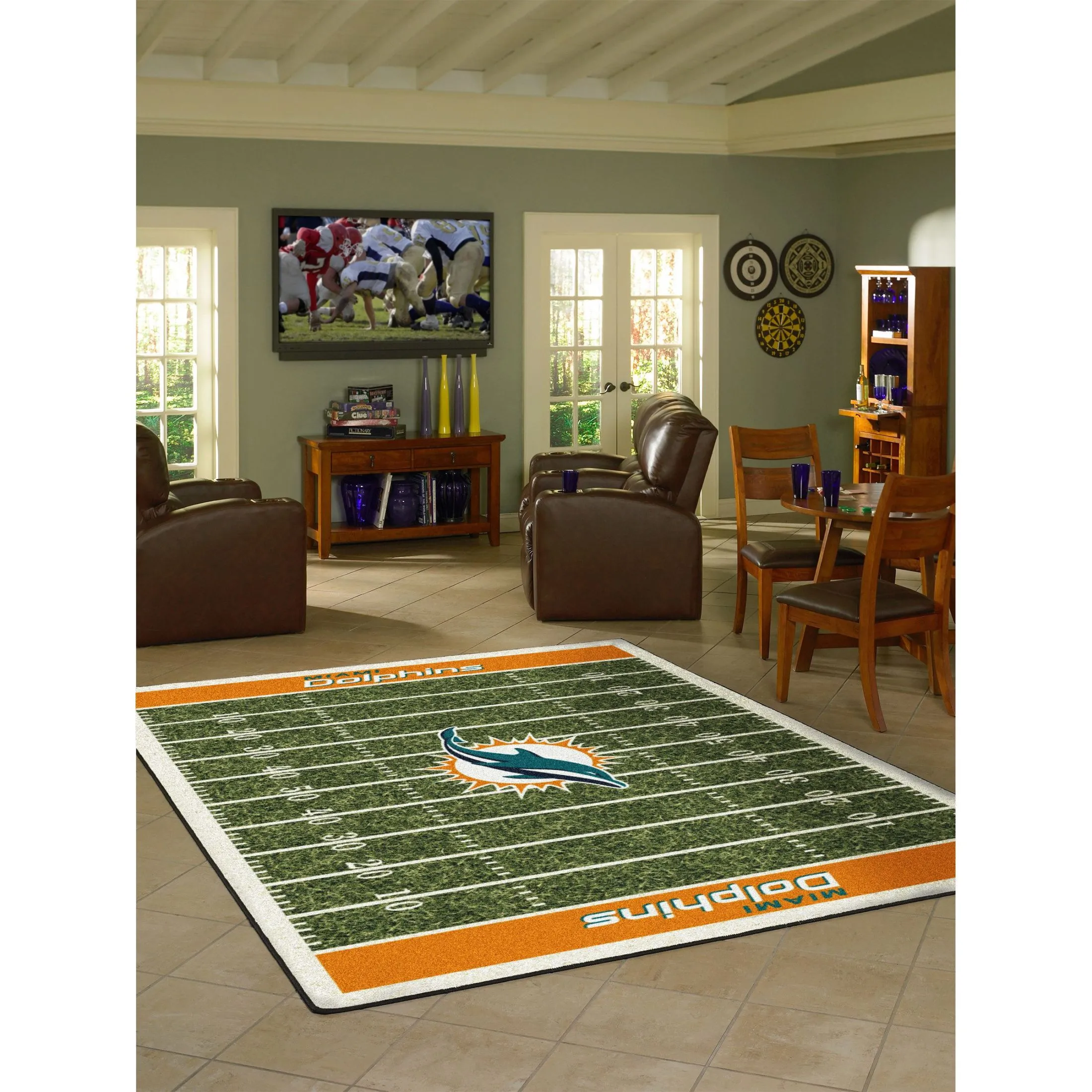 MIAMI DOLPHINS HOMEFIELD RUG - Image 2