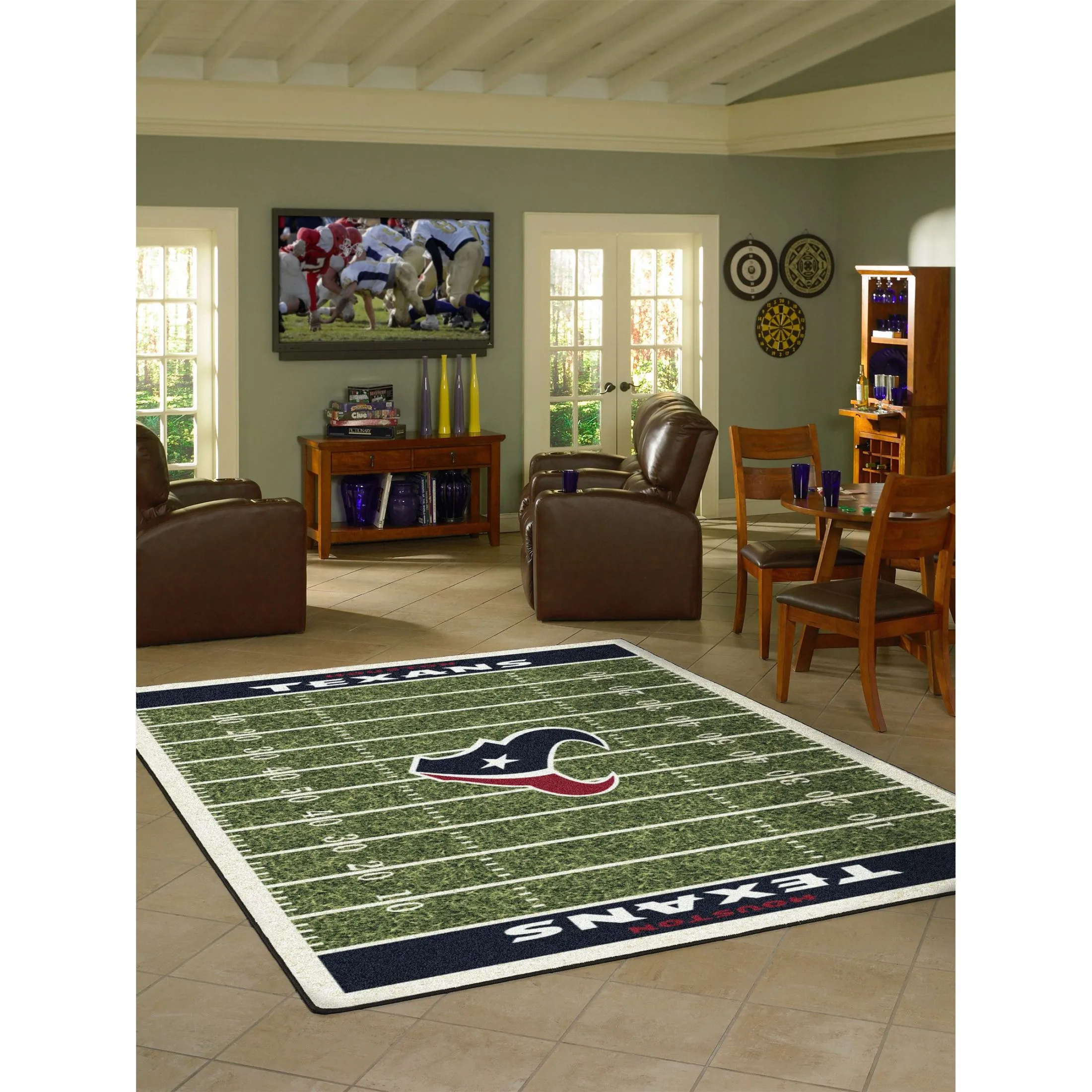 HOUSTON TEXANS HOMEFIELD RUG - Image 2