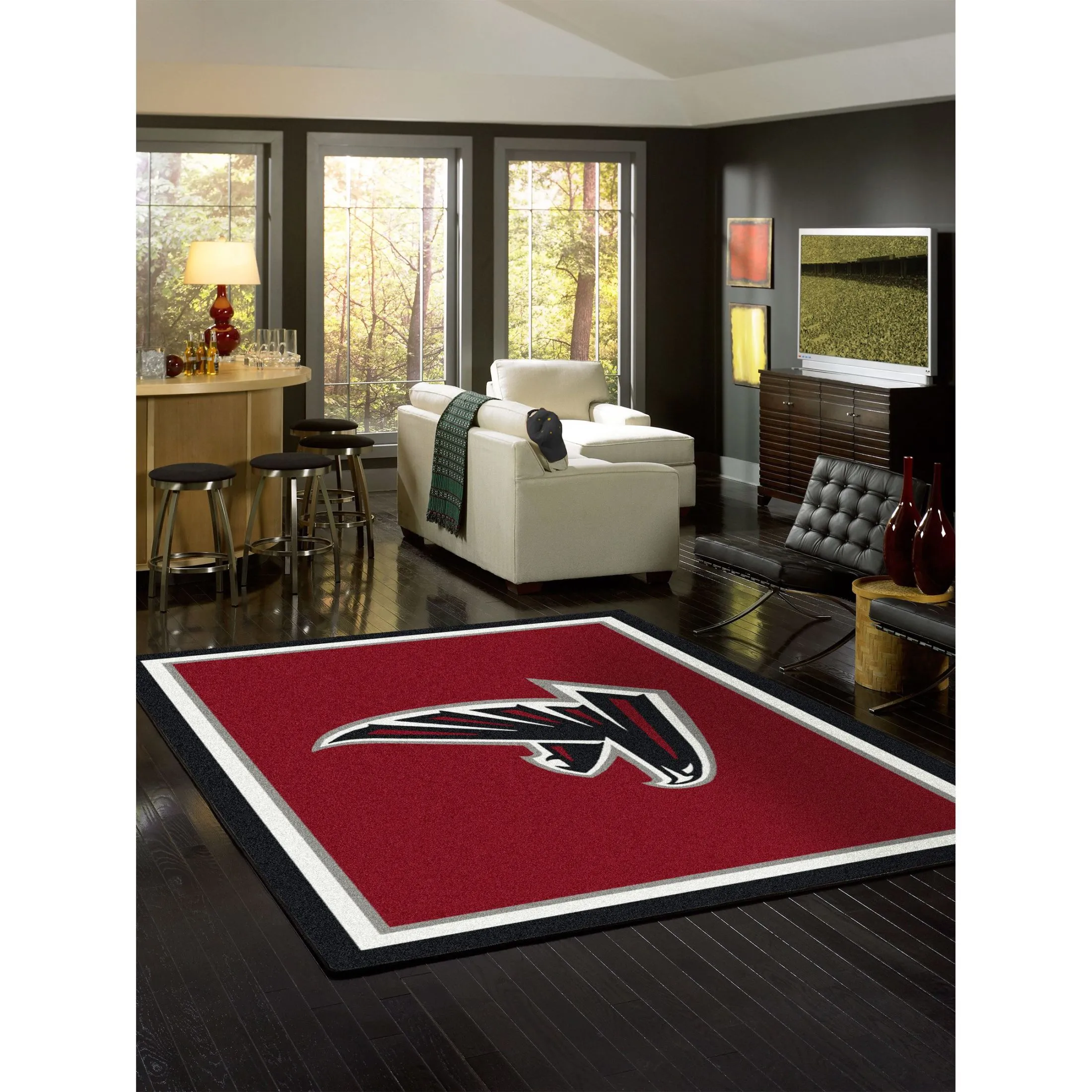 ATLANTA FALCONS SPIRIT RUG - Image 2