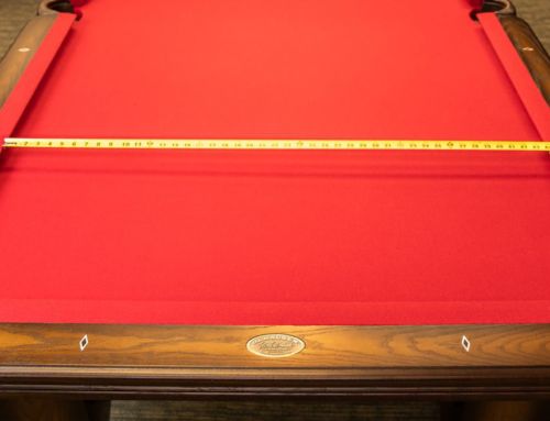 Measure a Pool Table for a New Cloth