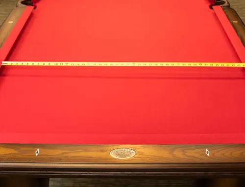 Measure a Pool Table for a New Cloth