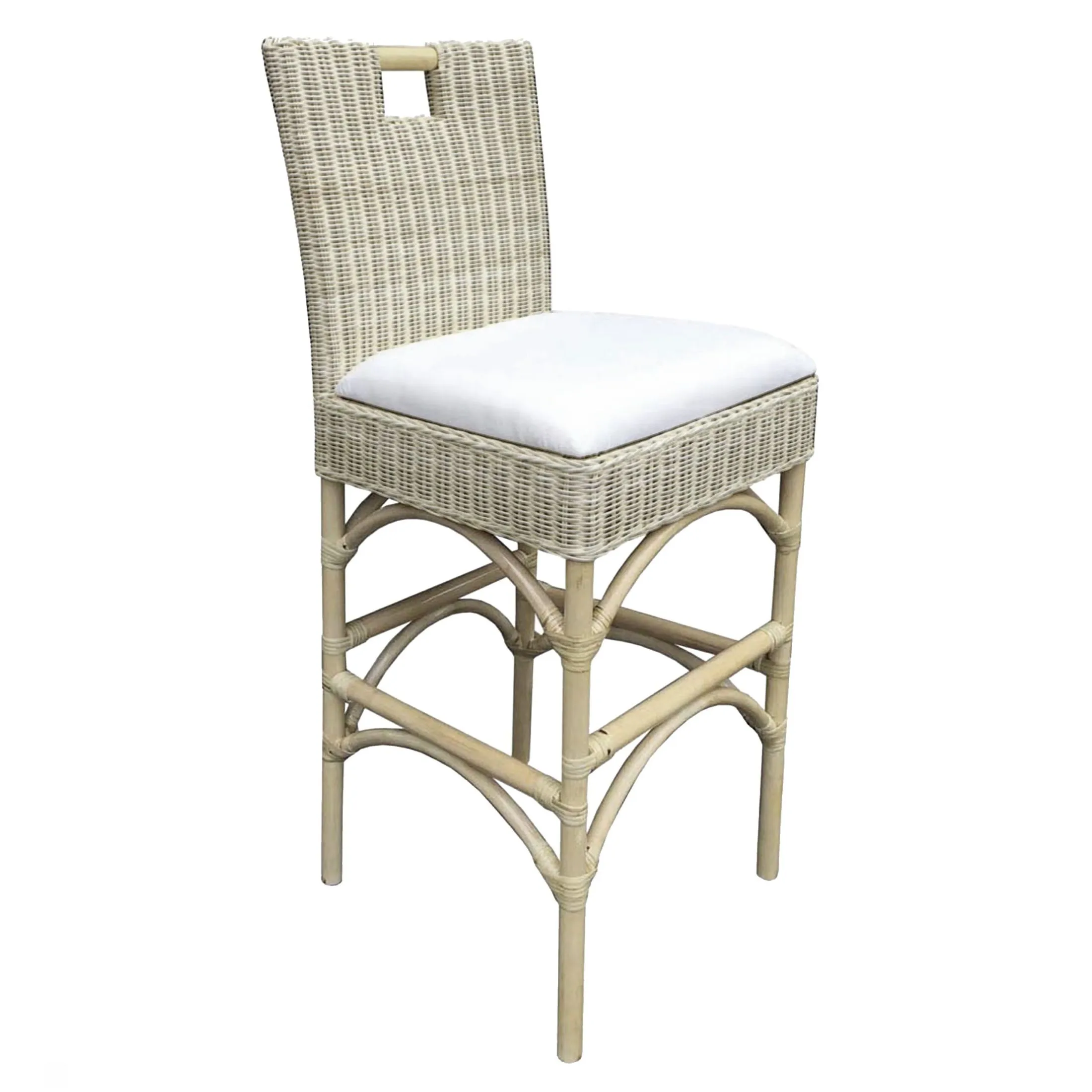 Malia Rattan Bar Stool - Image 2