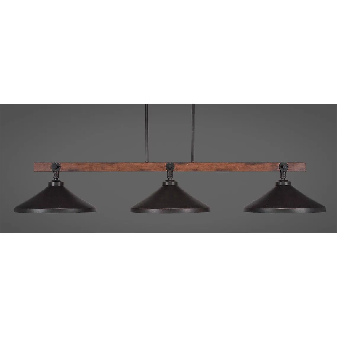 PORTLAND 3-SHADE BILLIARD LIGHT