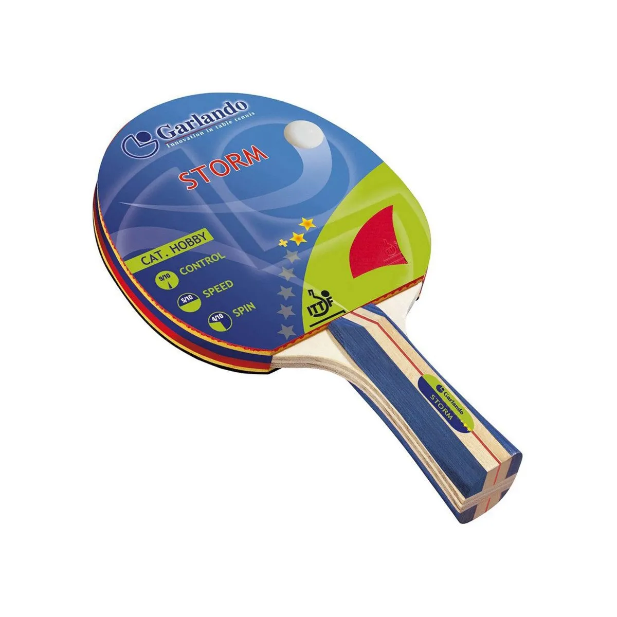 GARLANDO STORM TABLE TENNIS RACKET