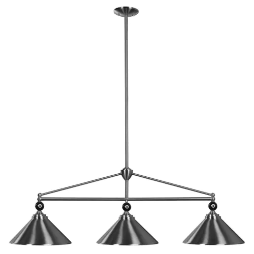 8 BALL 3 SHADE 54" BILLIARD LIGHT