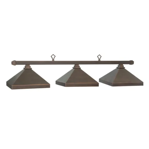 KITSILANO 3 SHADE 54" BILLIARD LIGHT - OIL RUBBED BRONZE