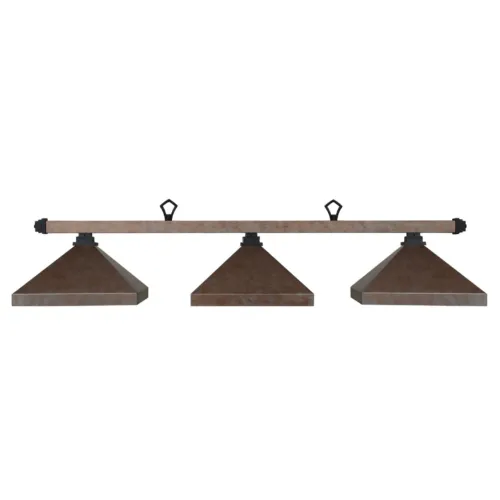 KITSILANO 3 SHADE 54" BILLIARD LIGHT - SAND & MATTE BLACK