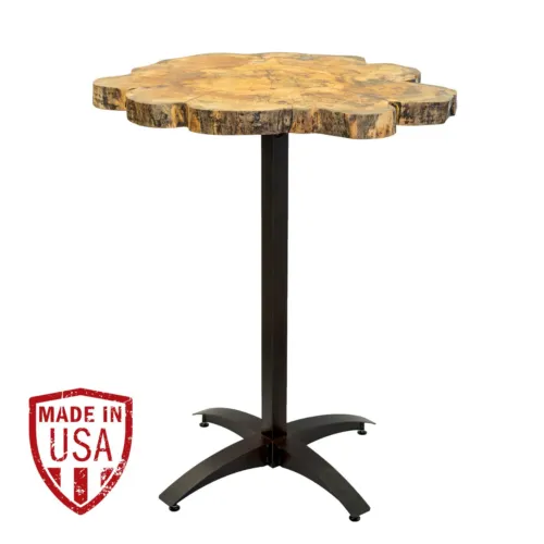 Live Edge Maple Pub Table