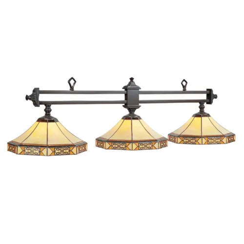 MISSION FILIGREE 2 SHADE 56" BILLIARD LIGHT
