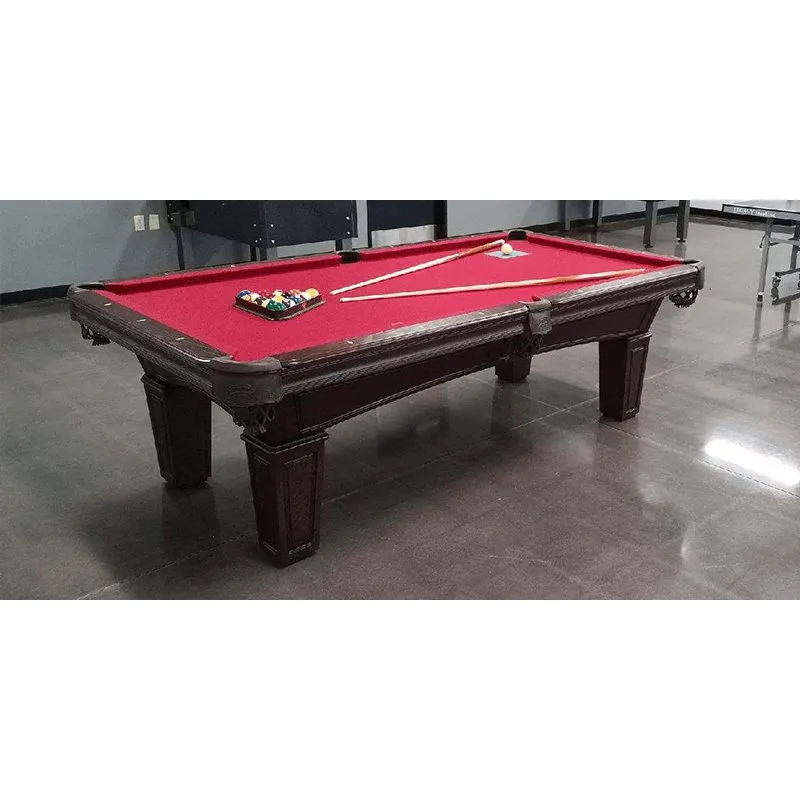 Olhausen Billiards Augusta Pool Table Original Cherry Finish
