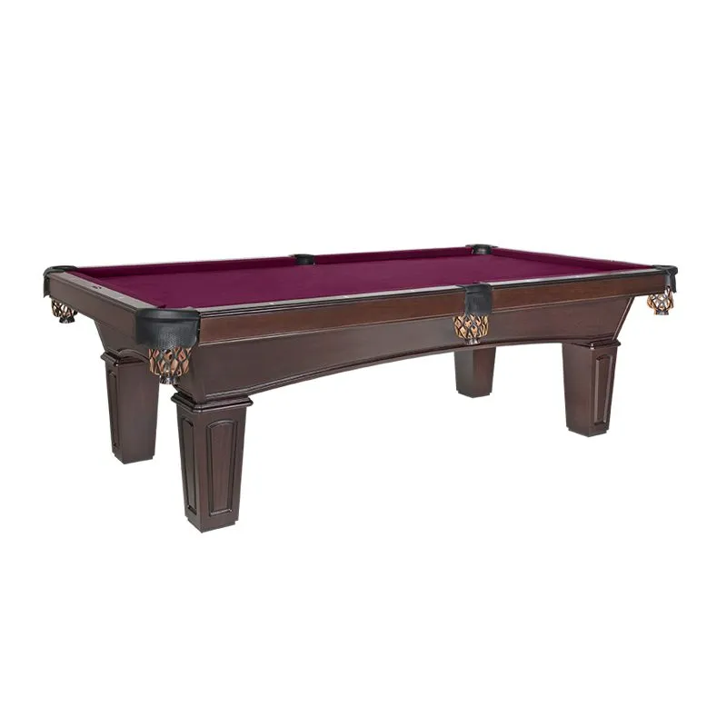 Olhausen Billiards Belmont Pool Table Matte Original Cherry on Tulipwood