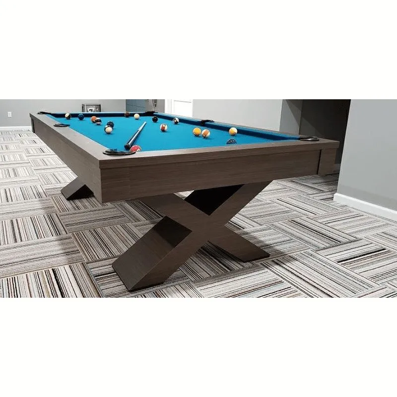 Olhausen Billiards Encore Pool Table Gunmetal Finish