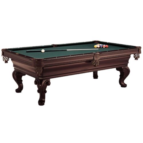 Olhausen Billiards Seville Pool Table in Traditional Cherry Finish on Maple