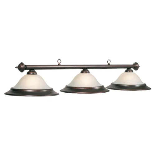 3 SHADE 60" BILLIARD - OIL RUBBED FINISH