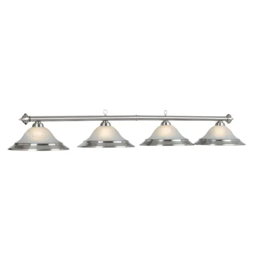 4 SHADE 82" BILLIARD LIGHT - STAINLESS