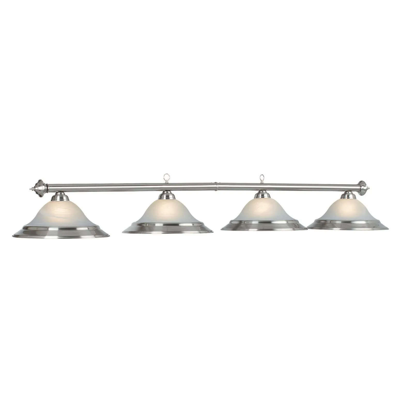 4 SHADE 82" BILLIARD LIGHT - STAINLESS
