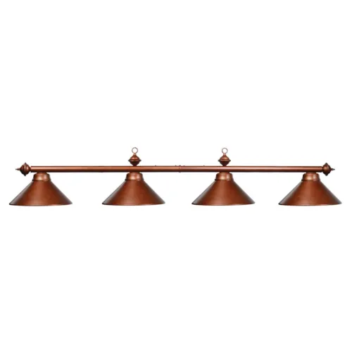 4 SHADE 78" BILLIARD LIGHT - ENGLISH TUDOR