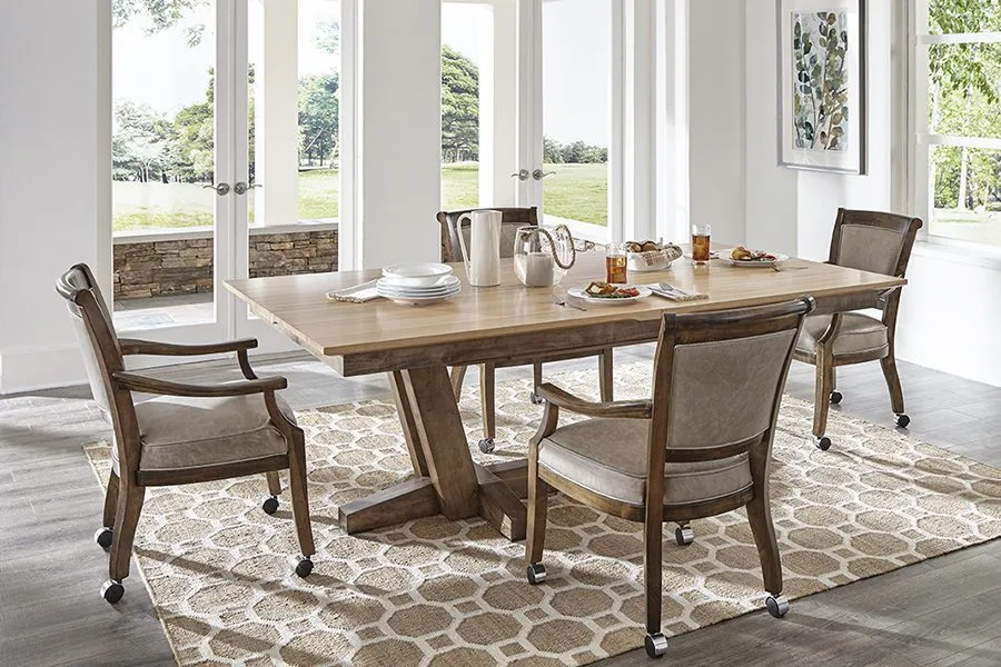 Petaluma Ping Pong by California House - Dining Setup