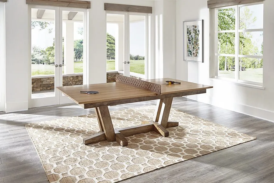 Petaluma Ping Pong by California House - Table Tennis Setup