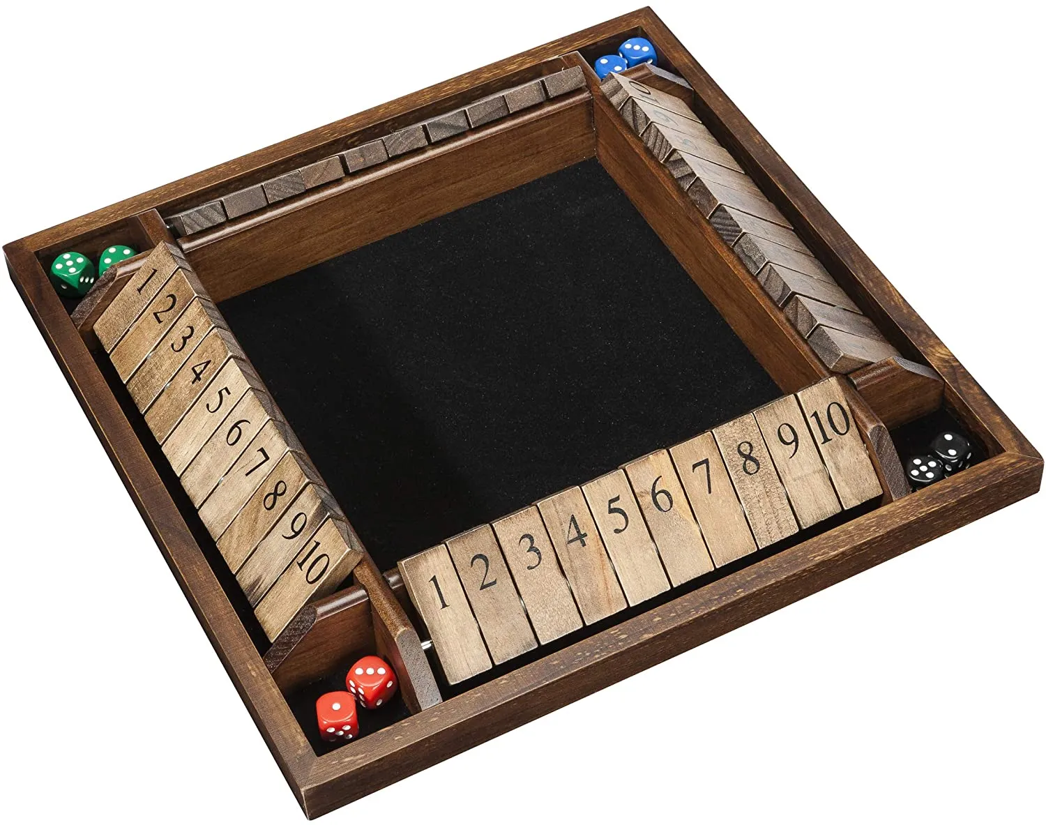 Shut the Box 4 Player Detail