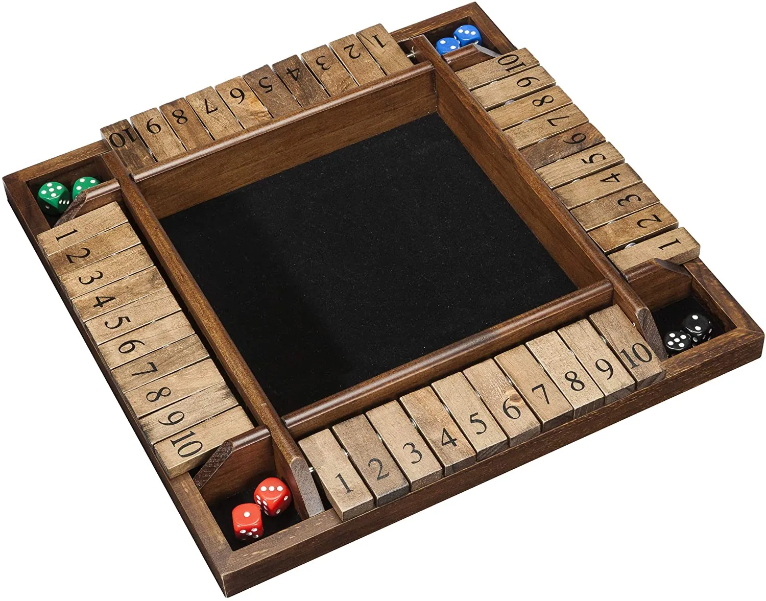 Shut the Box 4 Player Detail