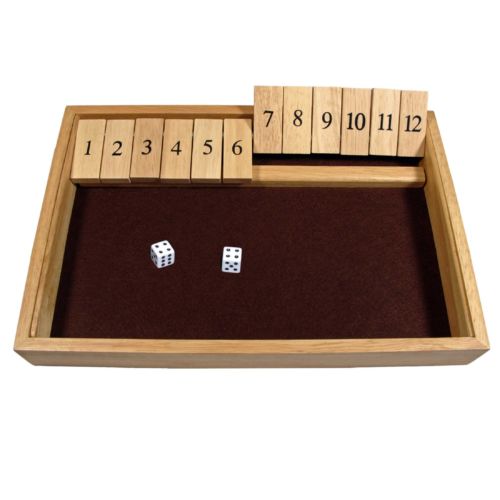 Shut the Box 12 Game Open