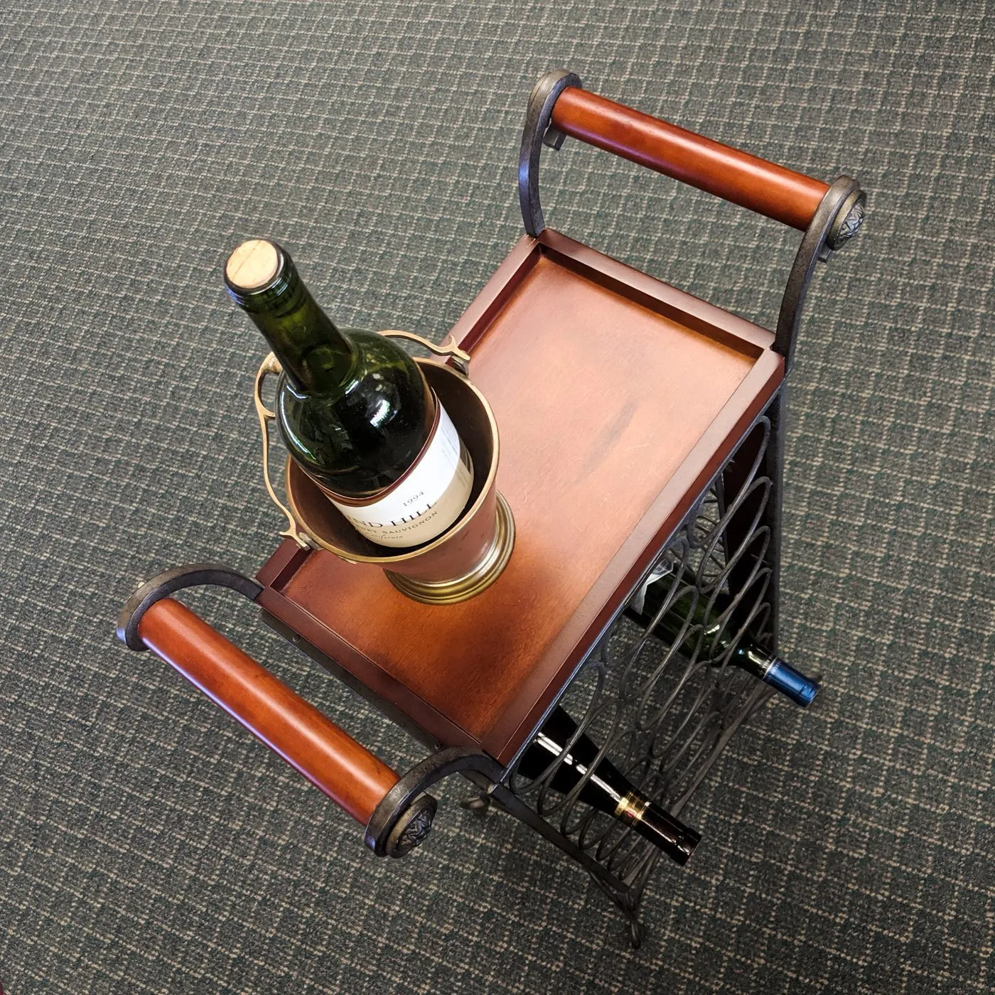 Wine Rack with Caddy - Clearance - Image 2