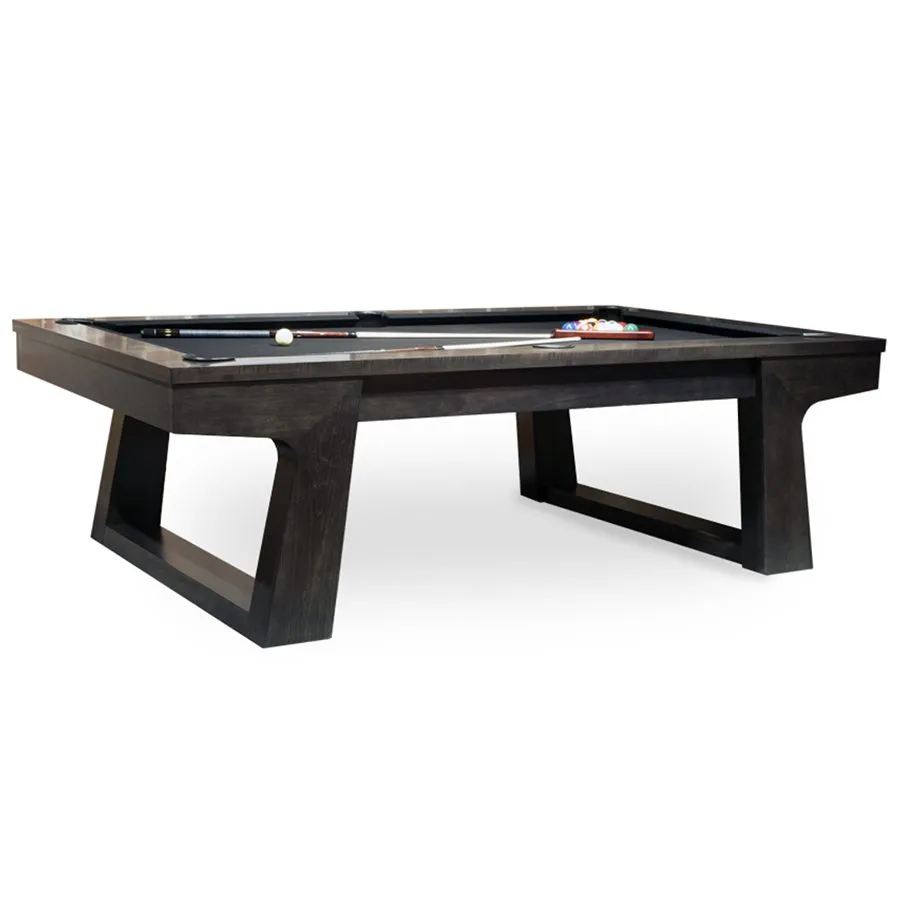 California House Pool Tables Atherton Pool Table London Finish Graphite Cloth View 2