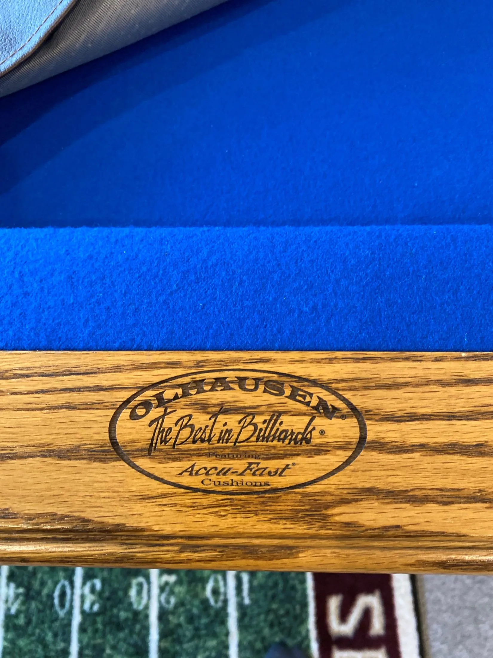 8' Gently Used Olhausen Pool Table - SOLD - Image 3