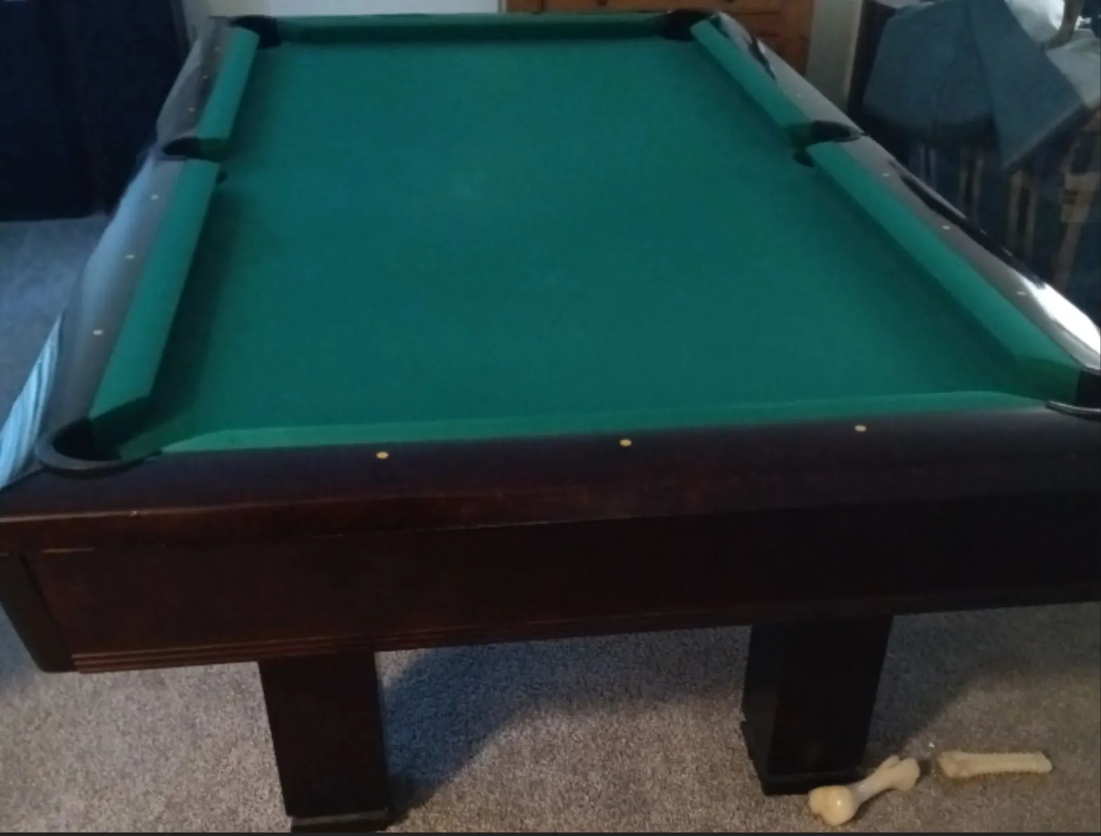 Gently Used 8' Brunswick Pool Table
