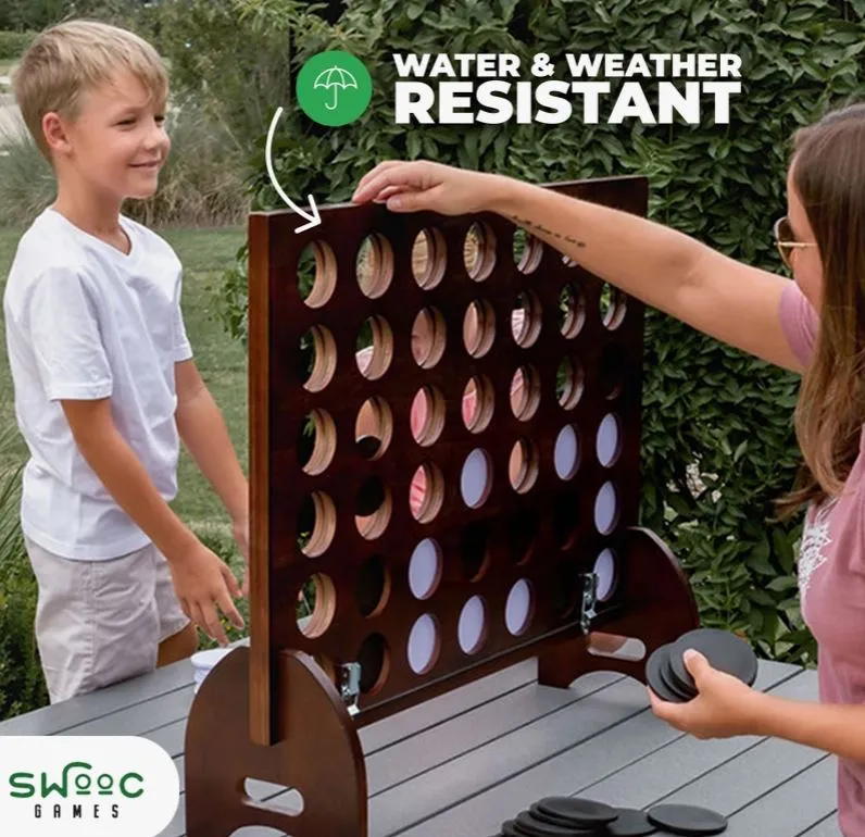 Giant 4-in-a-Row Game - Image 2