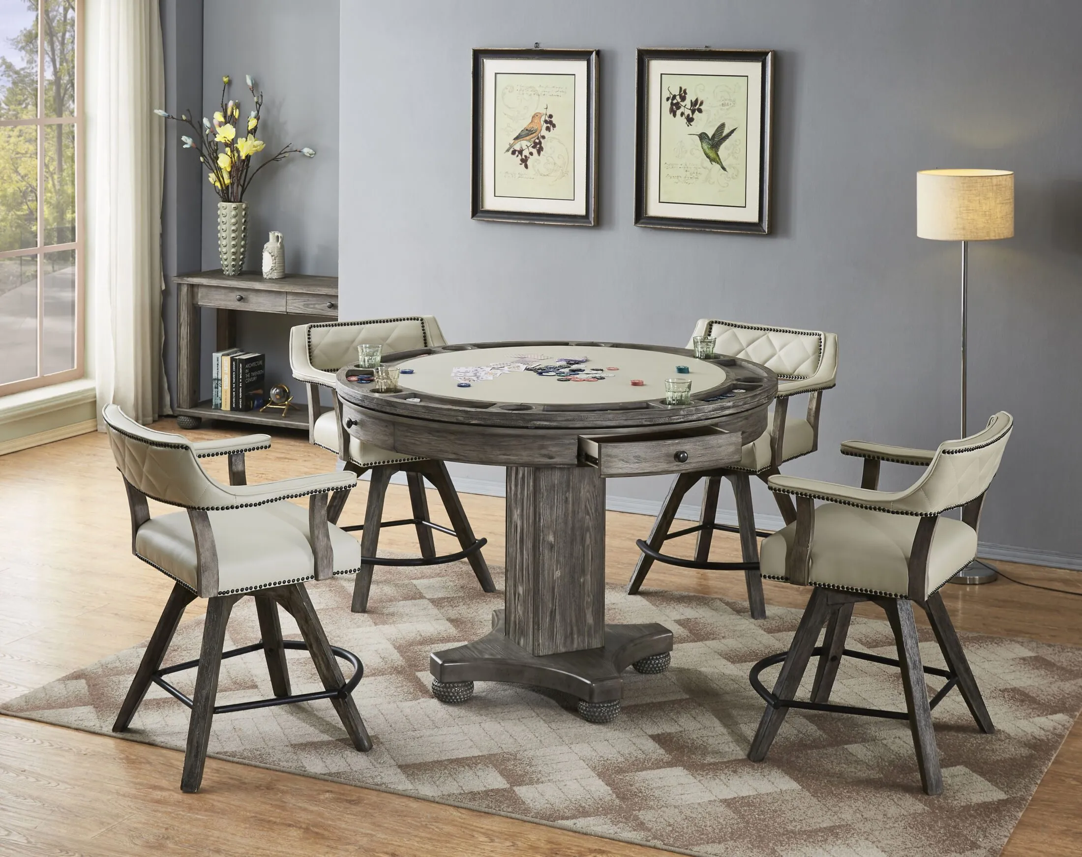 PGA Pub Gaming and Dining Table Set