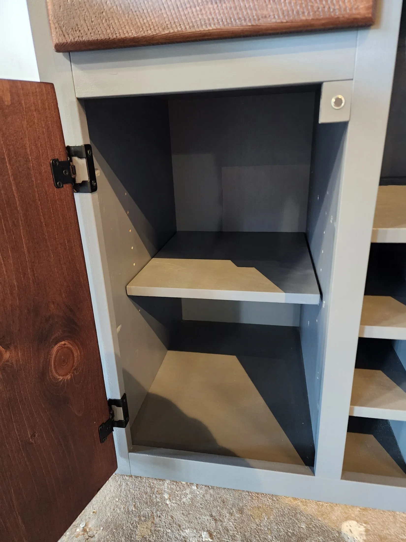 Walk-up Wine and Liquor Cabinet - Made in the USA - Image 4