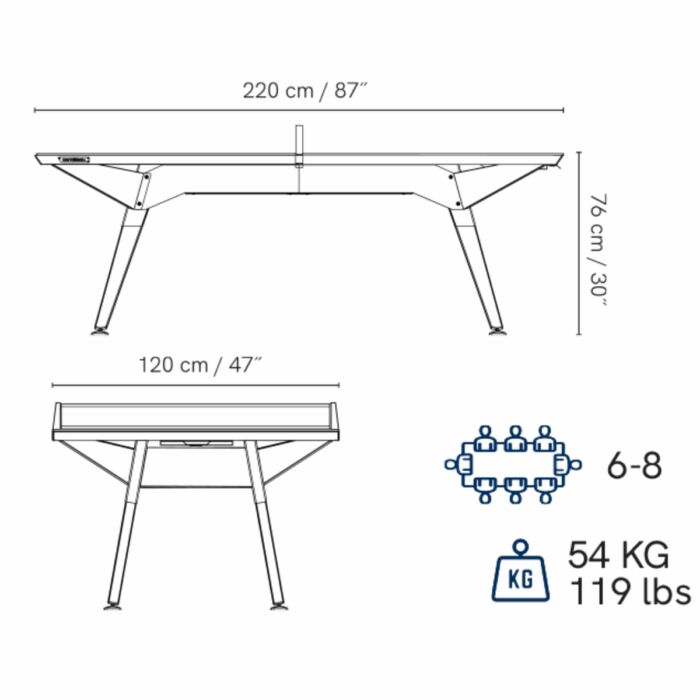 Garden Size Outdoor Ping Pong Table by Cornilleau - Image 7