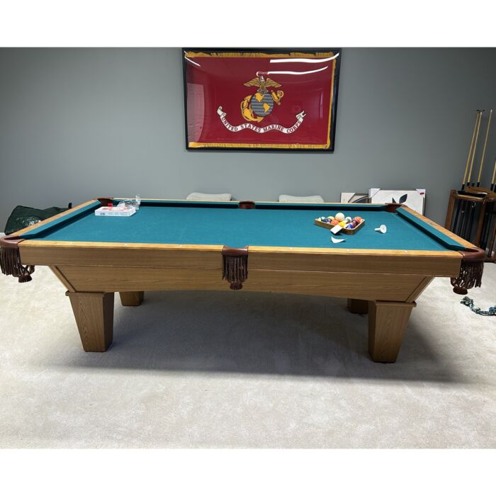 8' Gently Used Brunswick Pool Table