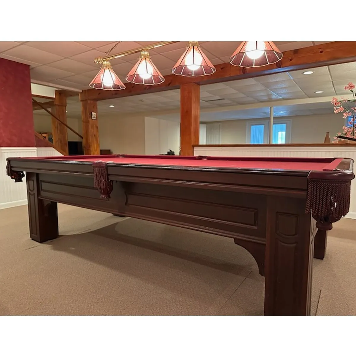 Gently Used 9' Olhausen Pool Table - SOLD - Image 2