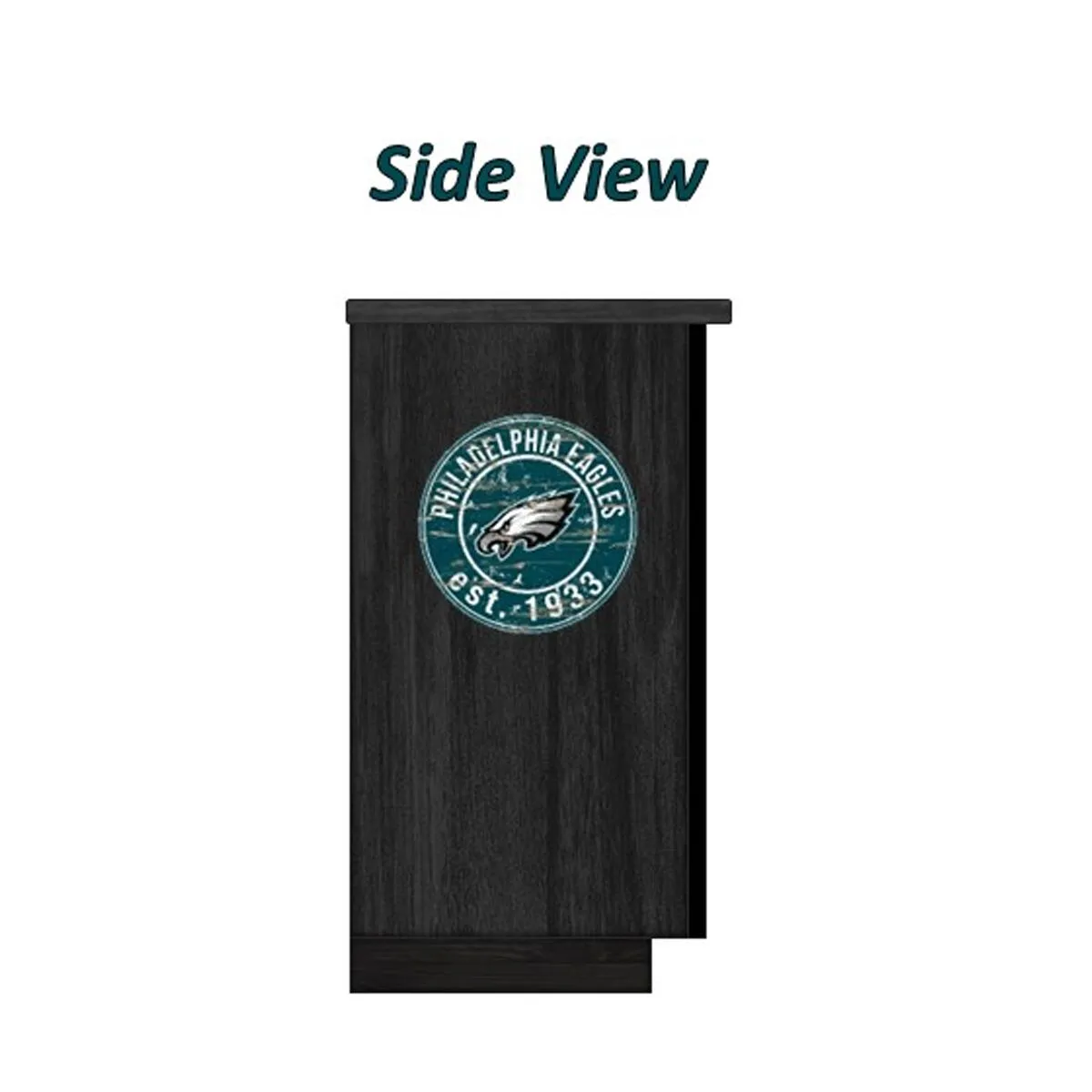 Eagles Walk-Up Bar and Liquor Cabinet - Image 4