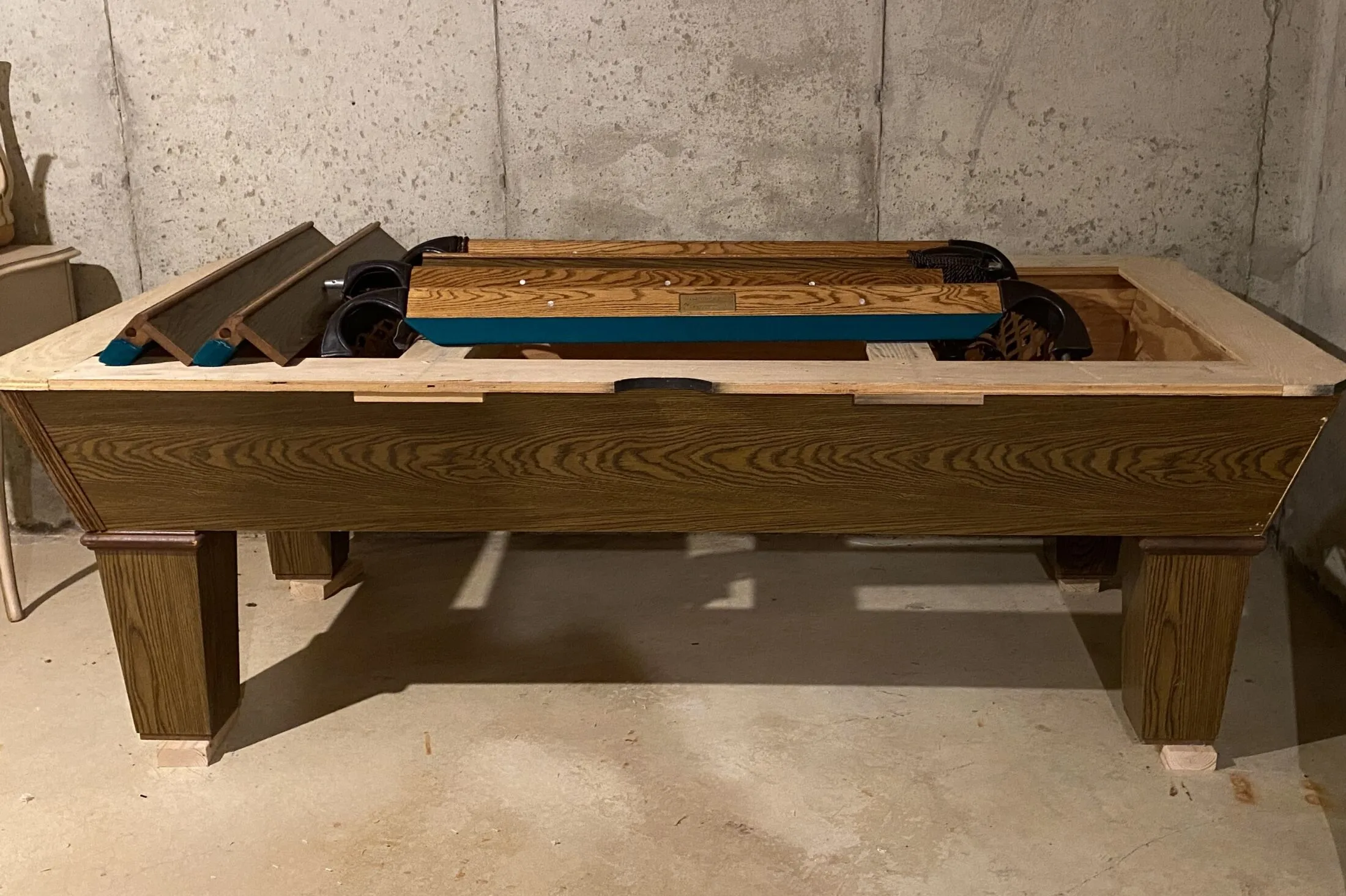 8' Gently Used Olhausen Drake Pool Table - SOLD - Image 2