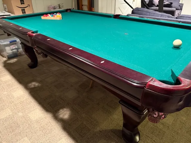 8' Gently Used Pool Table - Image 3